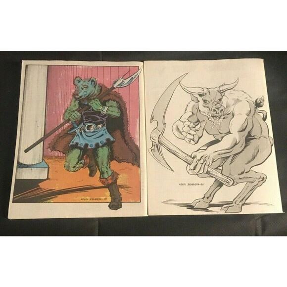 Dungeons & Dragons Judges Guild Field Guide to Encounters Vol 1 & 2 Vintage RPG - Picture 11 of 11